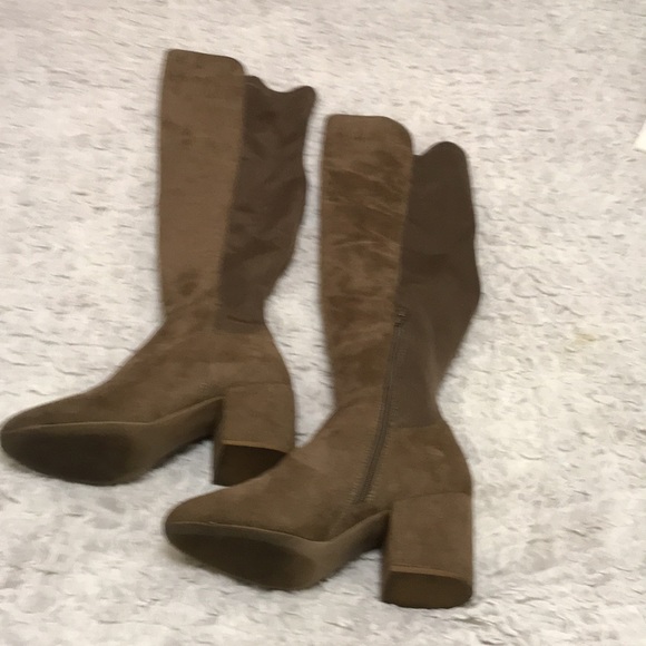 Charlotte Russe Ladies Above The Knee Suede Boots. Size 8 - Picture 3 of 10